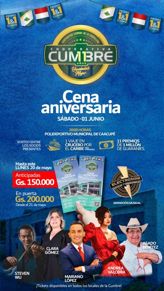 Cena del 11° Aniversario de la Cumbre